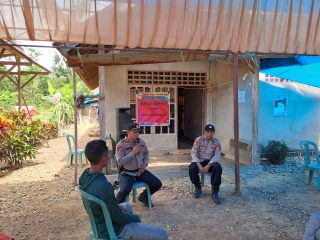 Polsek Onembute Serap Aspirasi Masyarakat Lewat Jum'at Curhat