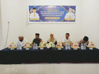Gelar yasinan sambut HUT ke 19 kecamatan Besulutu