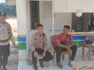 Jumat Curhat di Desa Tamesandi, Warga Keluhkan Pengendara Bermuatan Material Tidak Taat Lalu Lintas