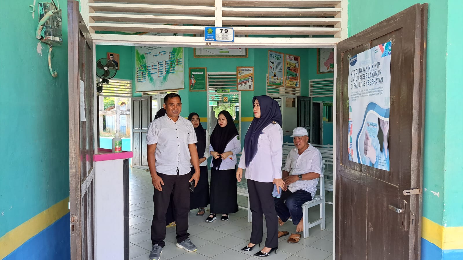 Camat Besulutu sidak