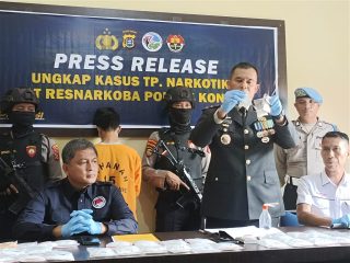 Ungkap Kasus Narkoba 4,3 Kg, Polda Sultra Apresiasi Kinerja Polres Konawe