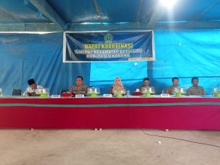 Rapat koordinasi tingkat Kecamatan