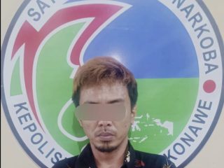 Pelaku pengedar sabu di Konawe