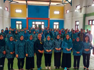 Dorong Kesejahteraan Masyarakat, TP PKK Konawe Kunjungi Desa Ameroro