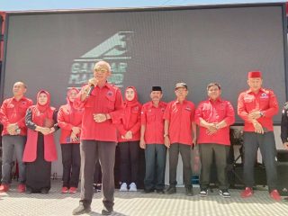 Dihadapan Pengurus dan Kader Partai PDIP, Lukman Abunawas Sebut Ganjar Presiden, Rusdianto Bupati Konawe