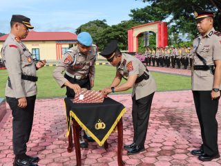 Polres Konawe Gelar Sertijab Dua Kapolsek