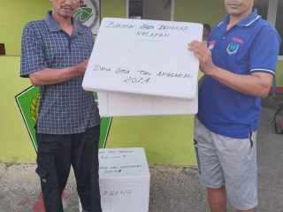 Tingkatkan Kesejahteraan Nelayan, Pemdes Puuwonua Salurkan Bantuan Alat Pancing 