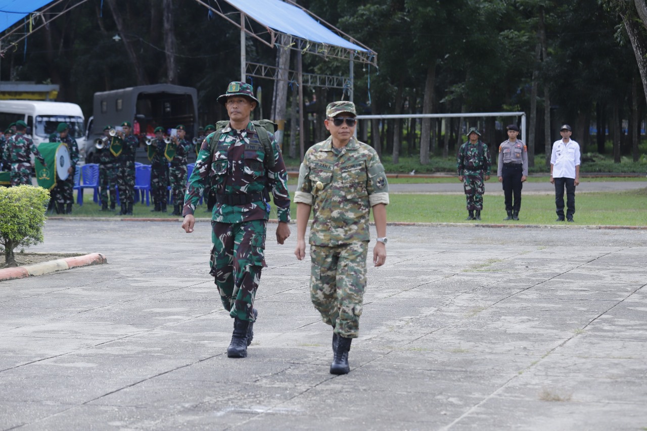 Suasana upacara TMMD ke-125