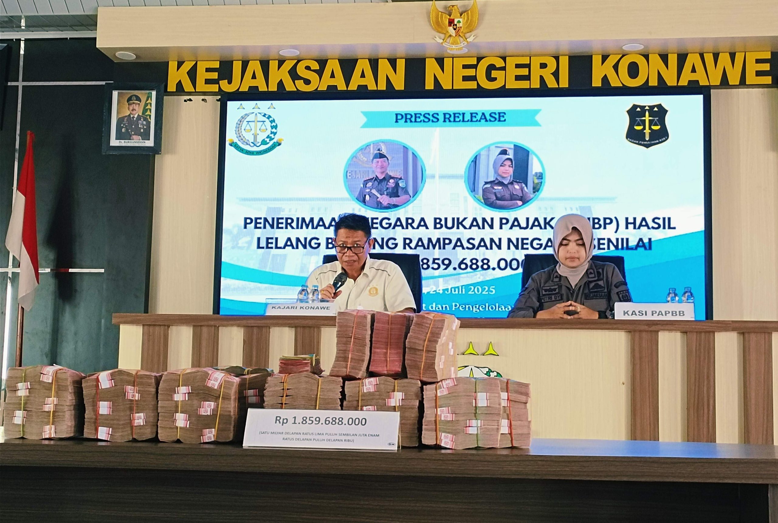 Kejari Konawe gelar press release