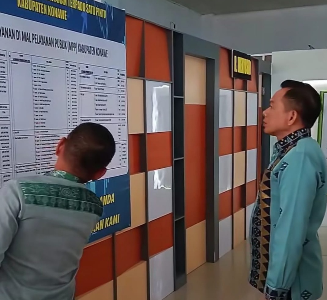 Bupati Konawe, Yusran Akbar Sidak MPP