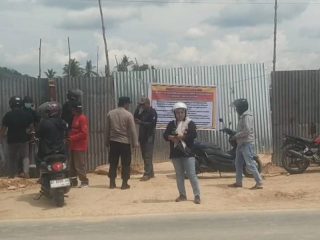 Tak Digubris Pemkab, Warga Segel Pabrik Penggilingan Padi CV Konawe Tani Sejahtera