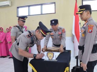 Rotasi Besar di Polres Konawe, Kapolres Lantik Pejabat dan Kapolsek Baru