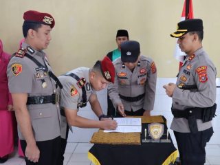 Jabatan Strategis di Polres Konawe Berganti