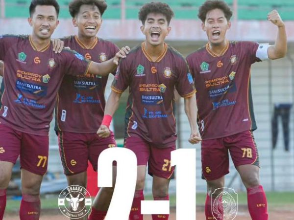 Unaaha FC Sukses Bekuk Persenga Nganjuk 2-1
