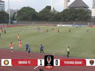 Unaaha FC Buka Peluang Promosi Usai Bekuk Persinga