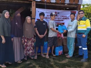 HUT RI ke-81, PT SCM Berbagi di Lingkar Tambang