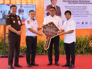 Konawe Mulai Gerakan Gotong Royong Bedah Rumah